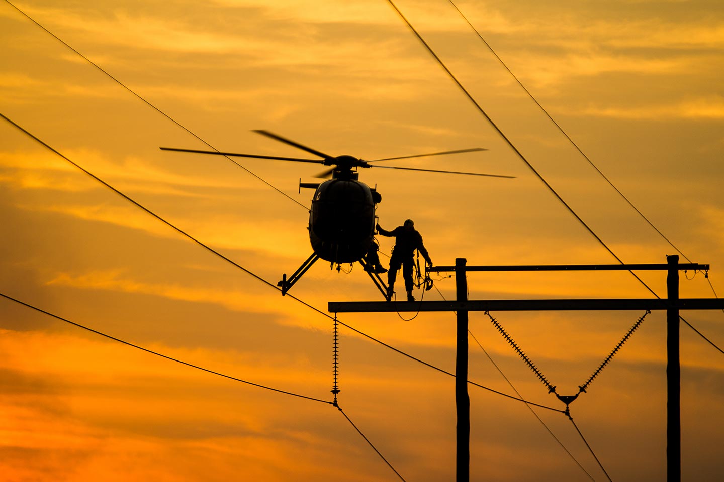 Pittsburgh Transmission Line Helicopter Services